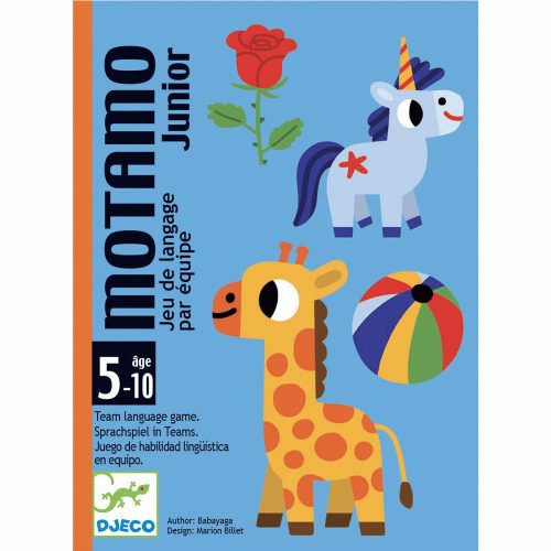 Kártyajáték - Pici-mondandó - MotaMo Junior-Djeco