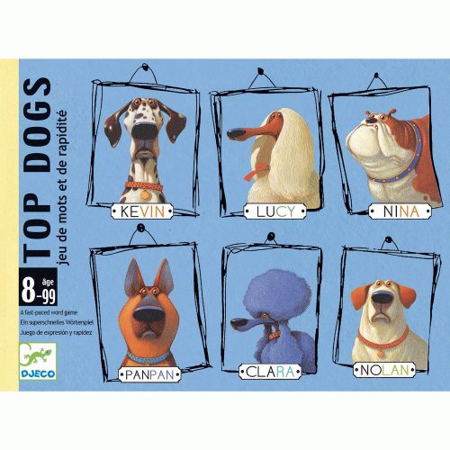 Kártyajáték - Nagykutyák - Top Dogs-Djeco