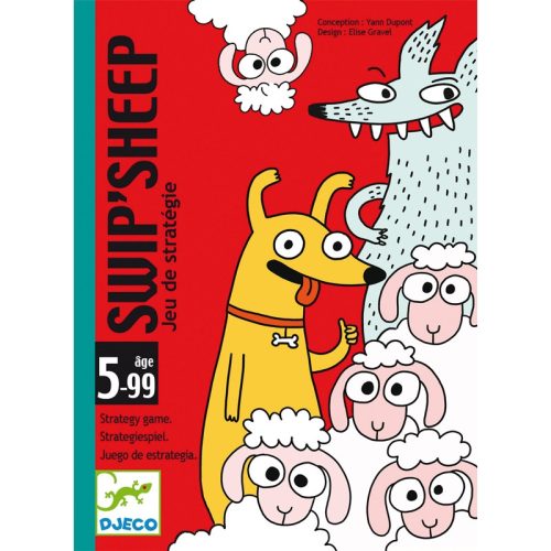 Kártyajáték - BirkaBuga - Swip'Sheep-Djeco