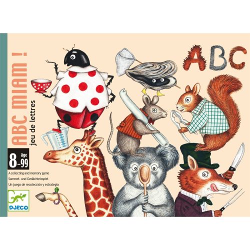 Kártyajáték - Betűfaló - ABC Miam