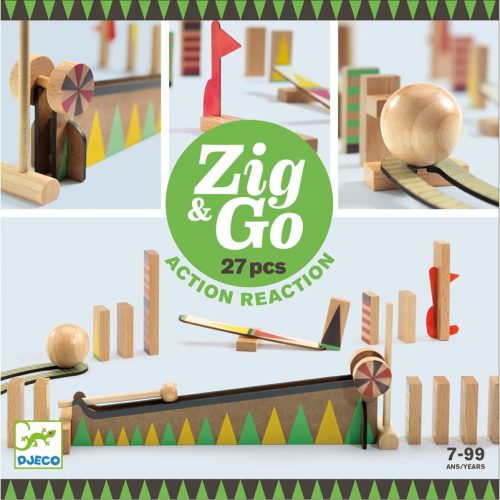 Építőjáték - Sokasodó 25 db - Zig & Go 