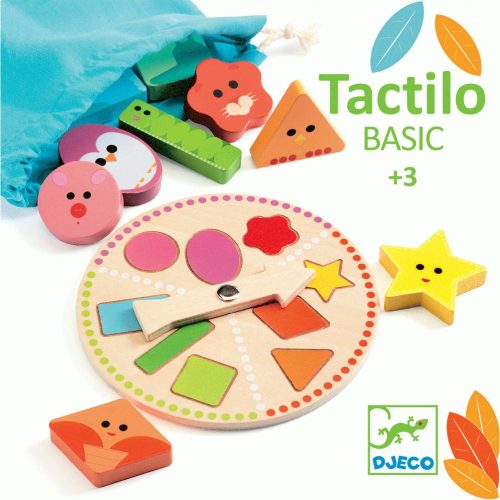 Djeco Tapintás fejlesztő szenzoros  játék- Tactilo Basic