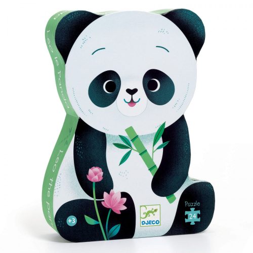 Formadobozos puzzle - Pici Panda Cuki - Leo the panda  -Djeco