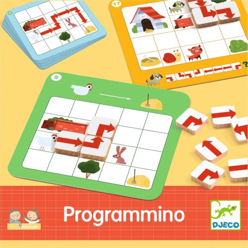 Fejlesztő játék - Irány kijelölés - Eduludo Programmino-Djeco