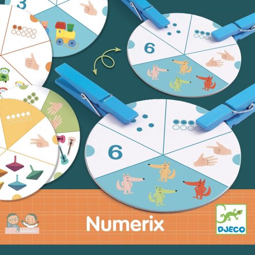 Eduludo matematikai fejlesztő játék-Numerix- Djeco