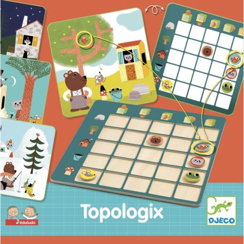 Fejlesztő játék - Viszonyító - Eduludo Topologix Djeco