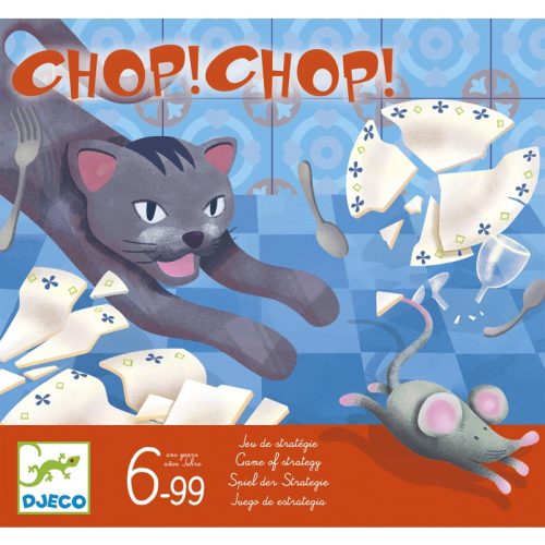 Djeco Társasjáték - Macska-egér játék - Chop Chop