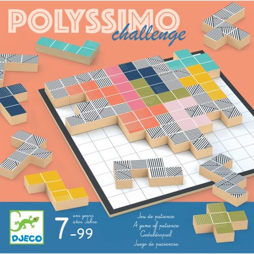 Djeco Társasjáték - Térfeltöltő - Polyssimo Challenge