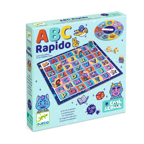Társasjáték - Szókincs bajnokság - ABC Rapido