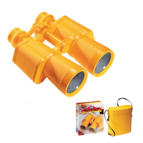 Kétcsövű távcső, sárga - Special 50 Yellow Binocular with Case