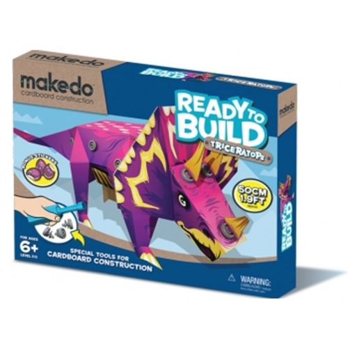 Ready to Build - kreatív játék-Dinosauruszok - Triceratops